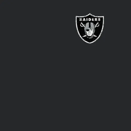 Oakland Raiders Distressed Small Emblem