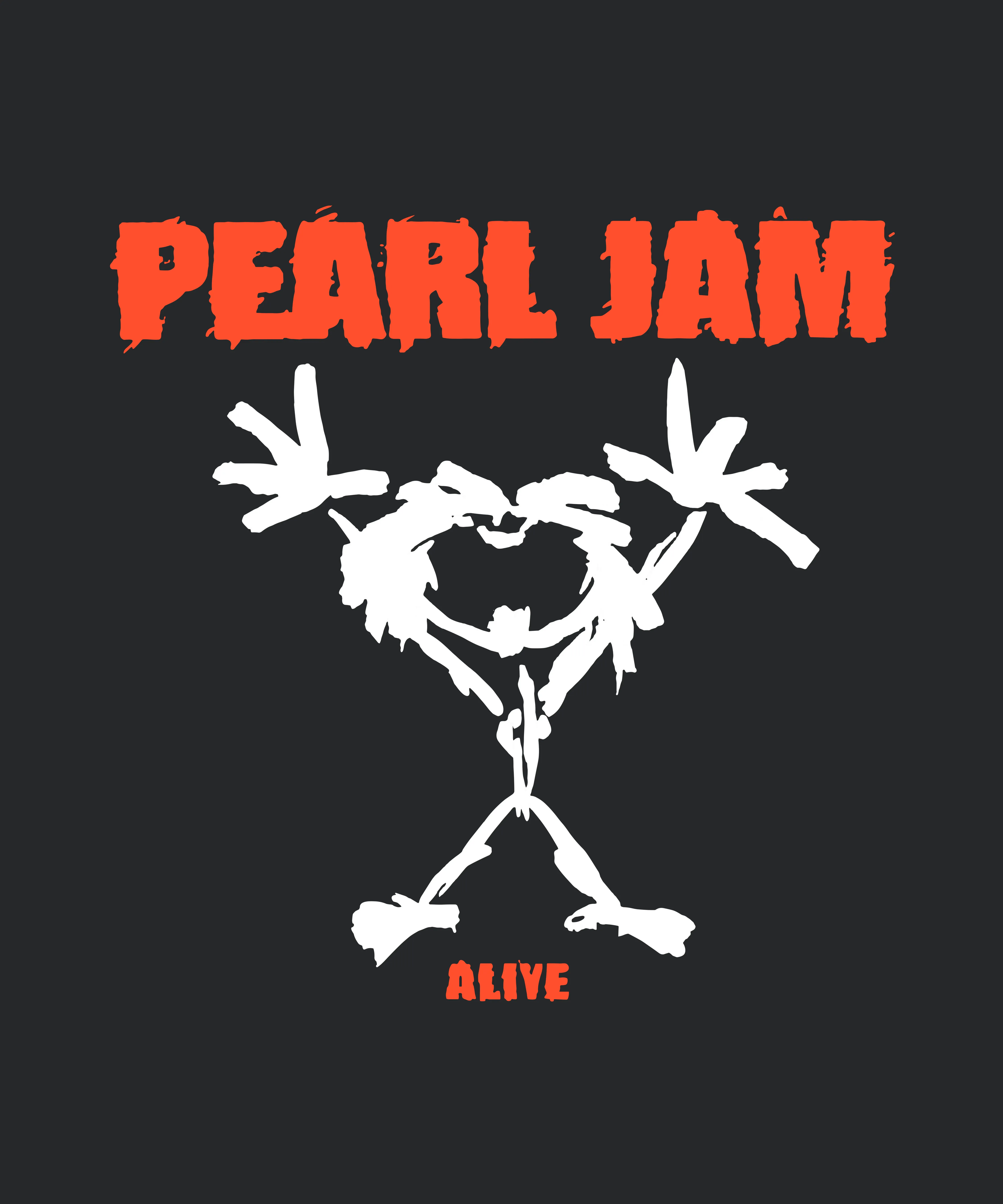 Pearljam Alive White