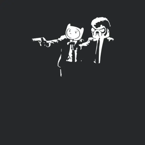 Pulp Fiction Jake The Dog Mashup Banksy