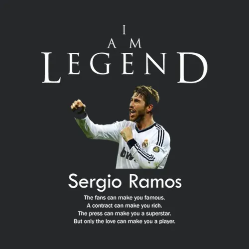 Sergio Ramos Spain Legend Soccer Futbol