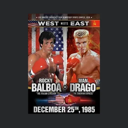 Rocky Balboa Vs Ivan Drago Boxing Match
