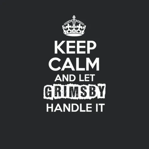 Keep Calm And Let Grimsby The Little Mermaid Handle It Cartoon Character