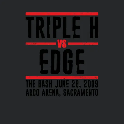 Triple H Vs Edge The Bash Retro Look
