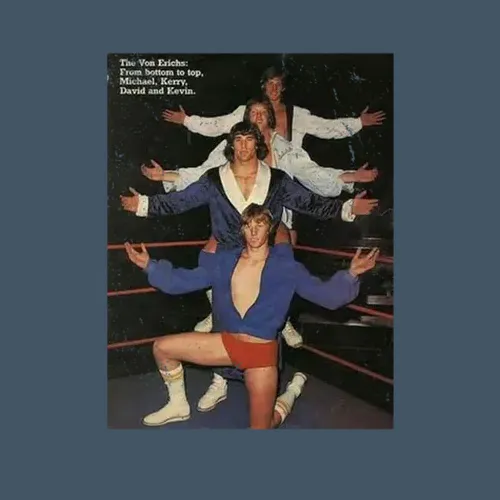 The Von Erich Family Vintage Photo Wrestling Fan