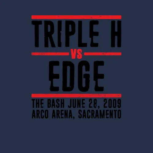 Triple H Vs Edge The Bash Retro Look