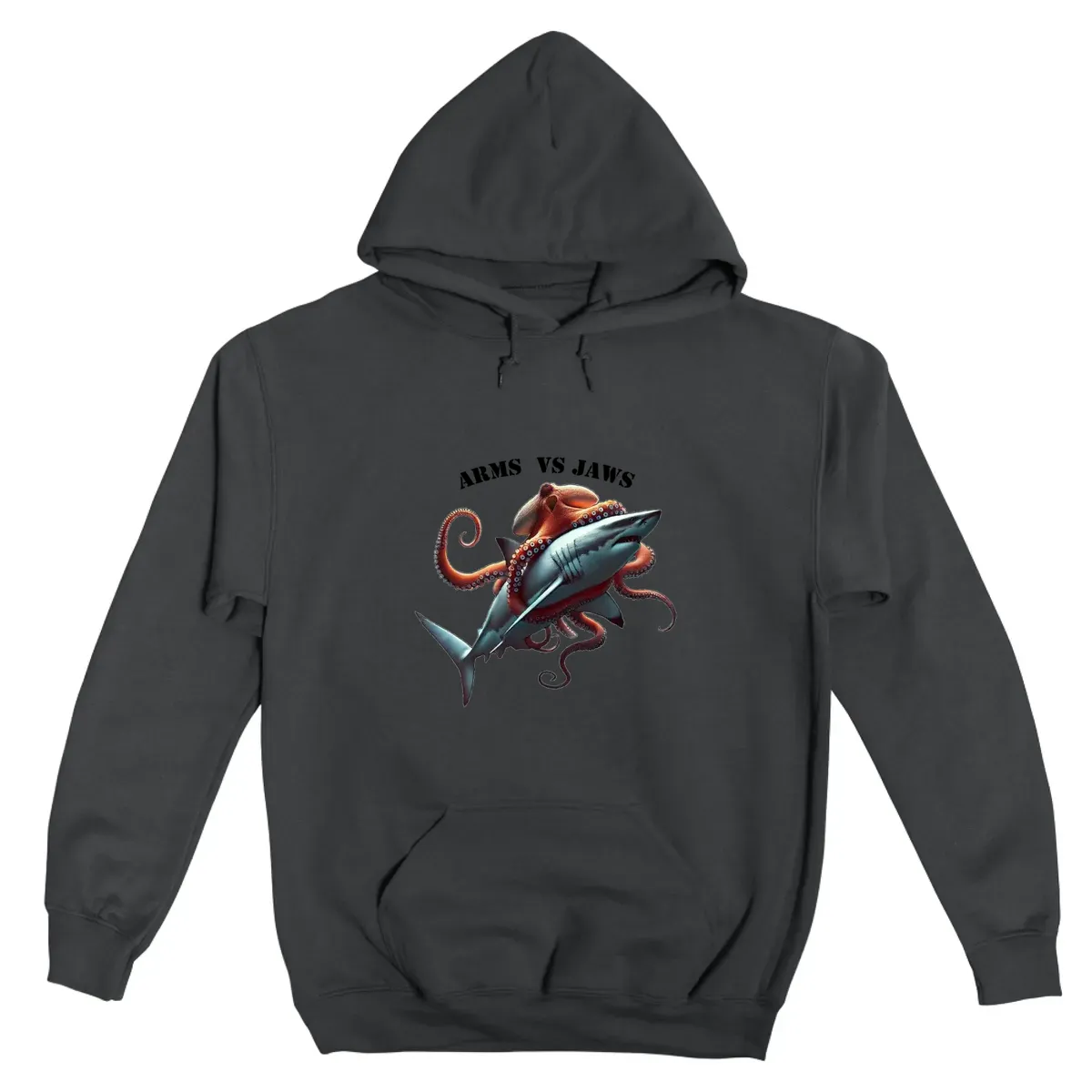 Octopus Wrapped Around A Great White Shark Urm