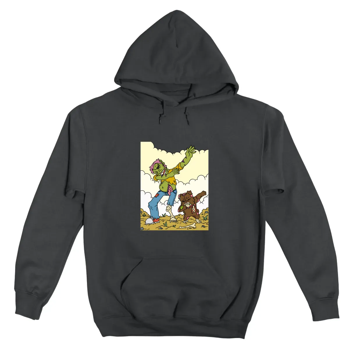 Dabbing Zombie And His Zombie Dog