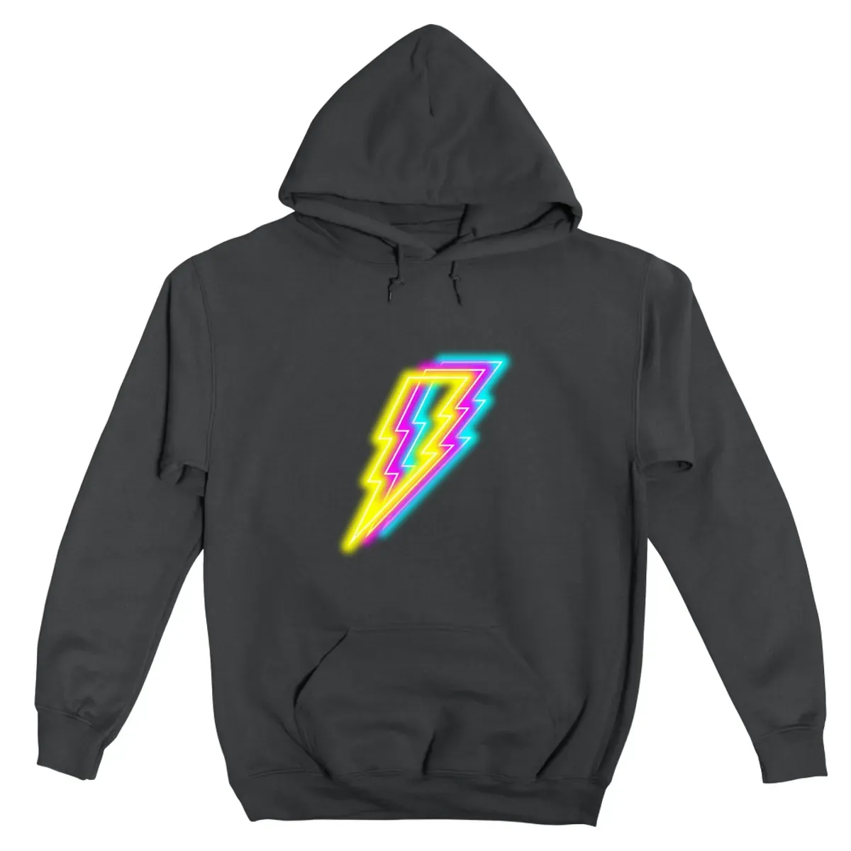 Neon Lightning Bolt