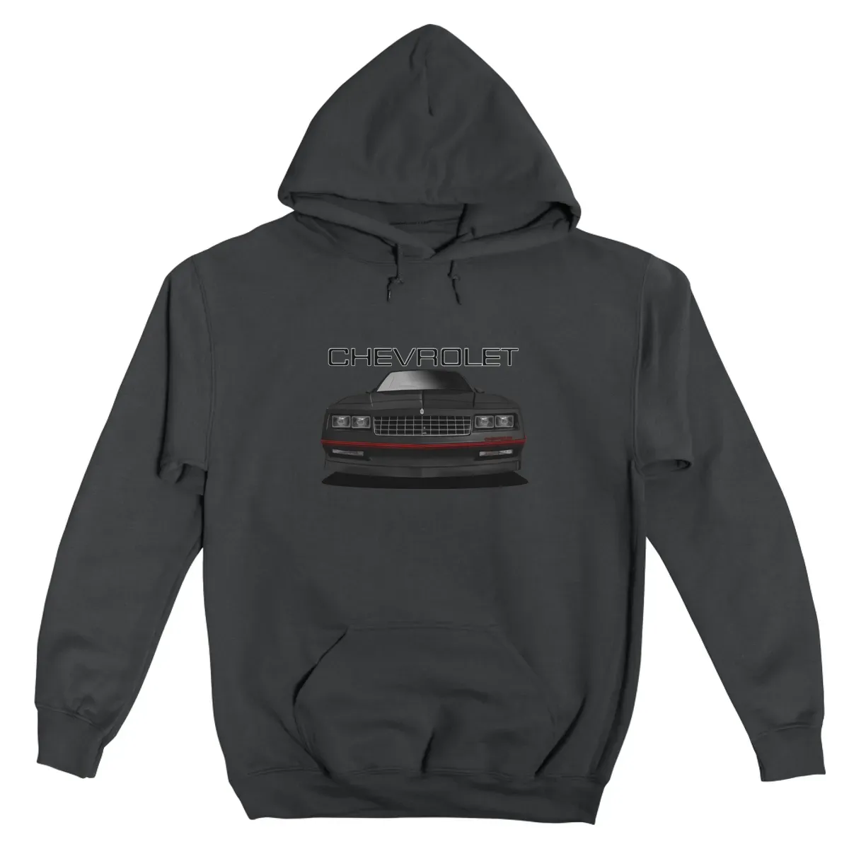 1980s Chvy Monte Carlo Ss Front Black