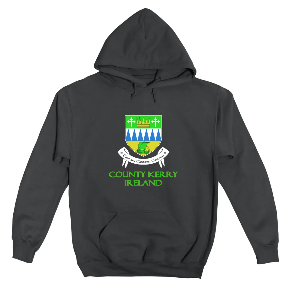 County Kerry Ireland Coat Of Arms Black Yout