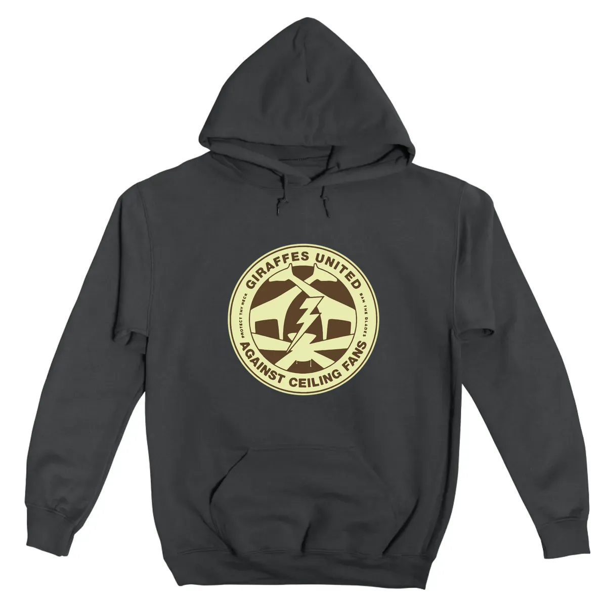 Giraffes United Against Ceiling Fans