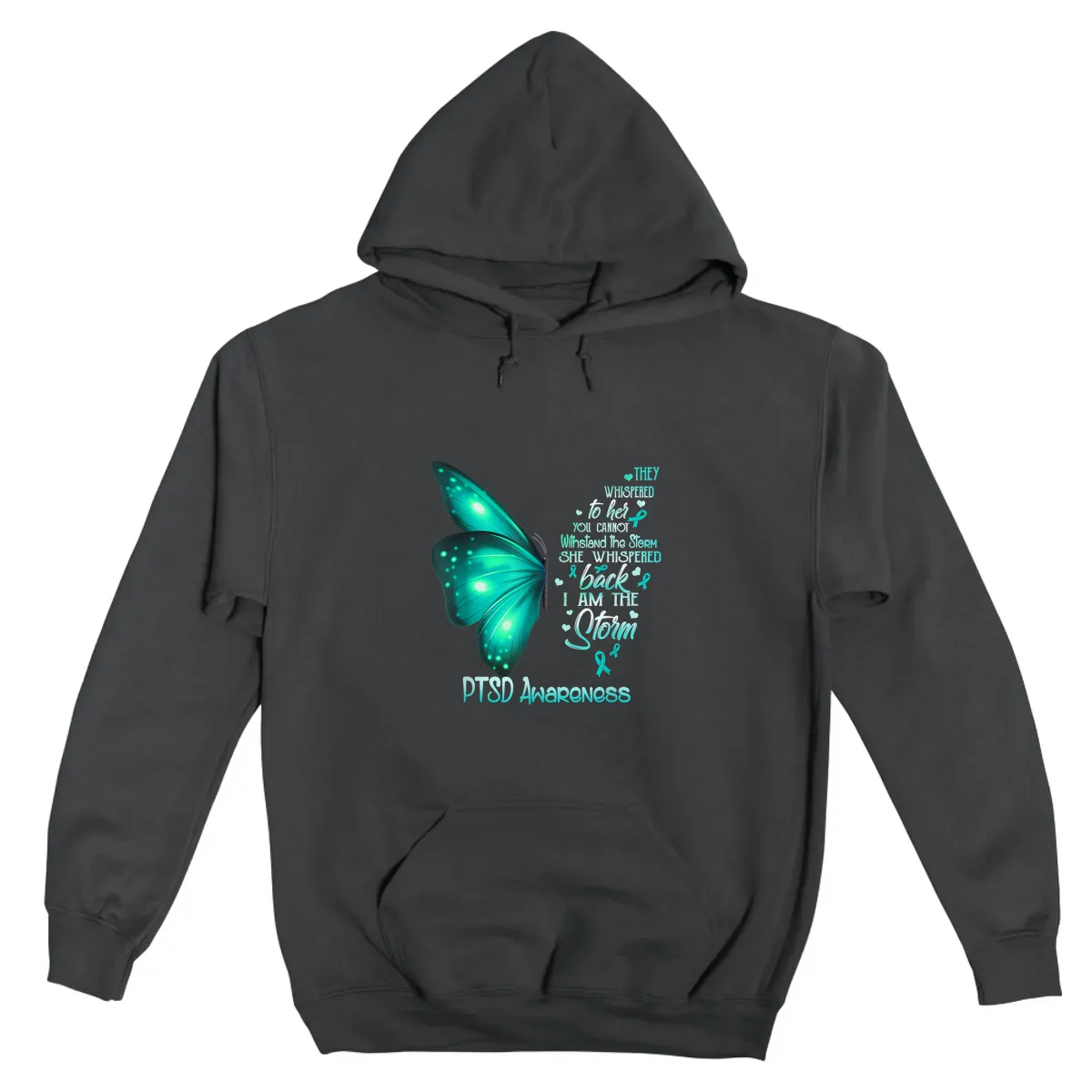 I Am The Storm Ptsd Awareness Butterfly