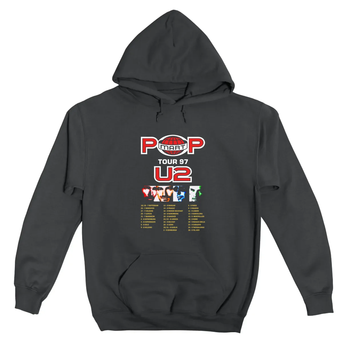 2 Side Limited Edition U2 Band Pop Tour