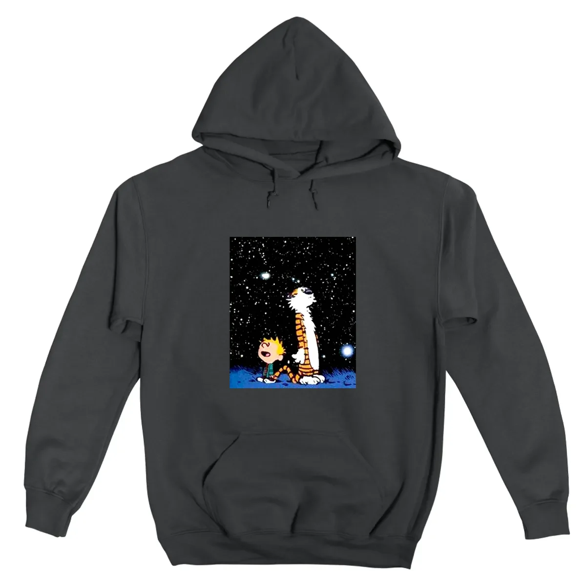 Calvin And Hobbes Stargazing Sport Grey