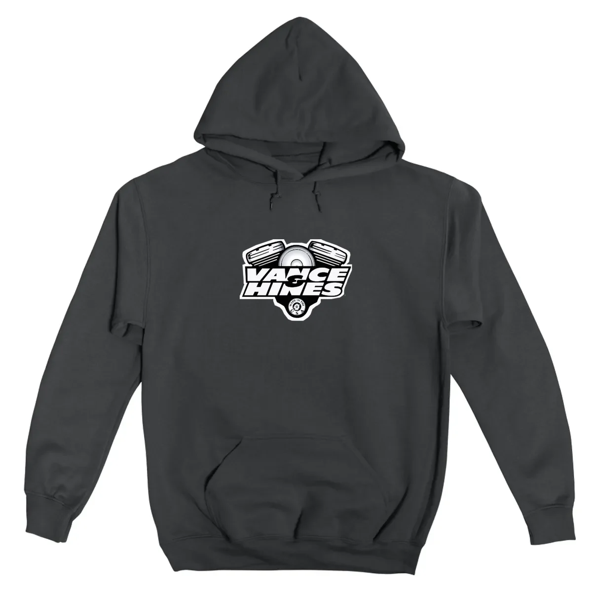 Vance And Hines Performance Motorcyle Exhaust Custom Logo Blackt