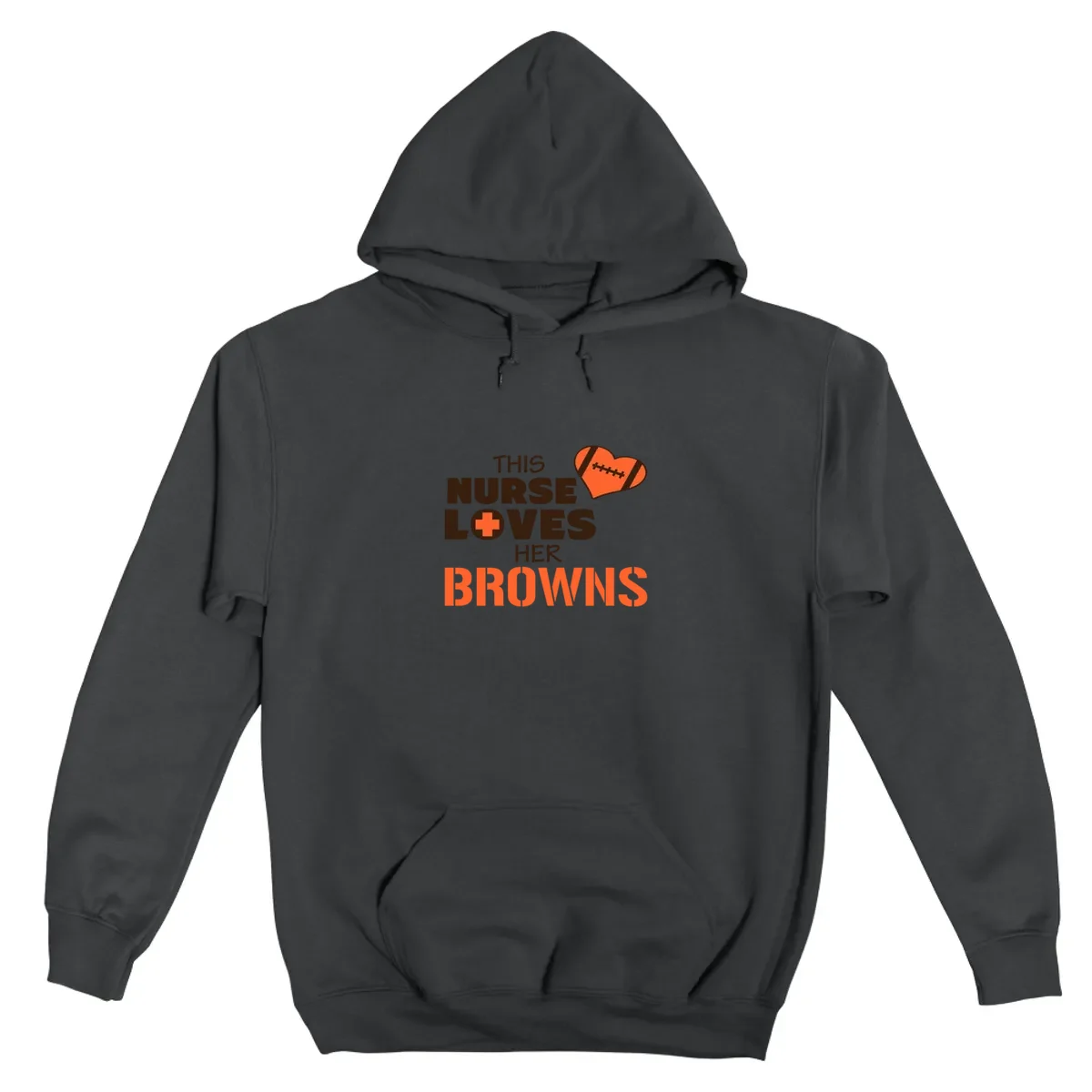 This Nurse Loves Her Browns Football Cleveland Browns Team Colors Ladies