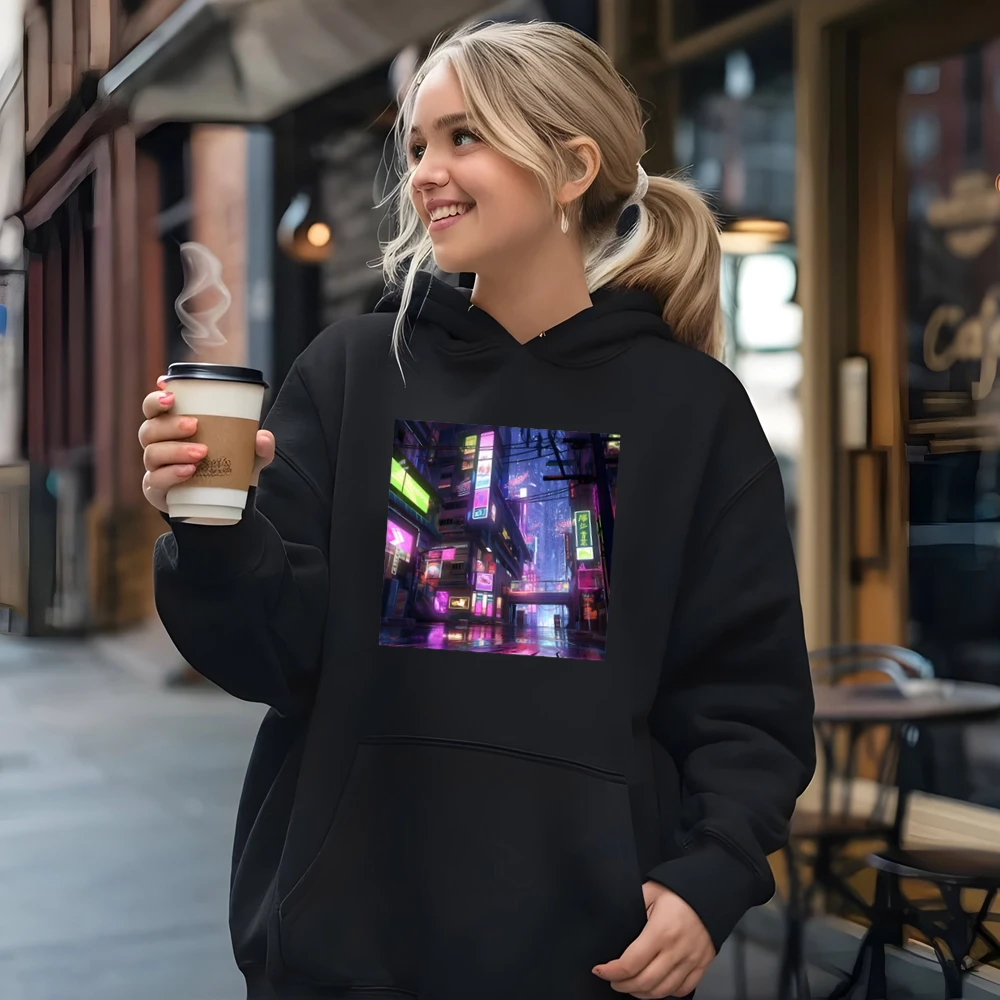 Anime Influenced Digital Art Of Tokyo Street Scene