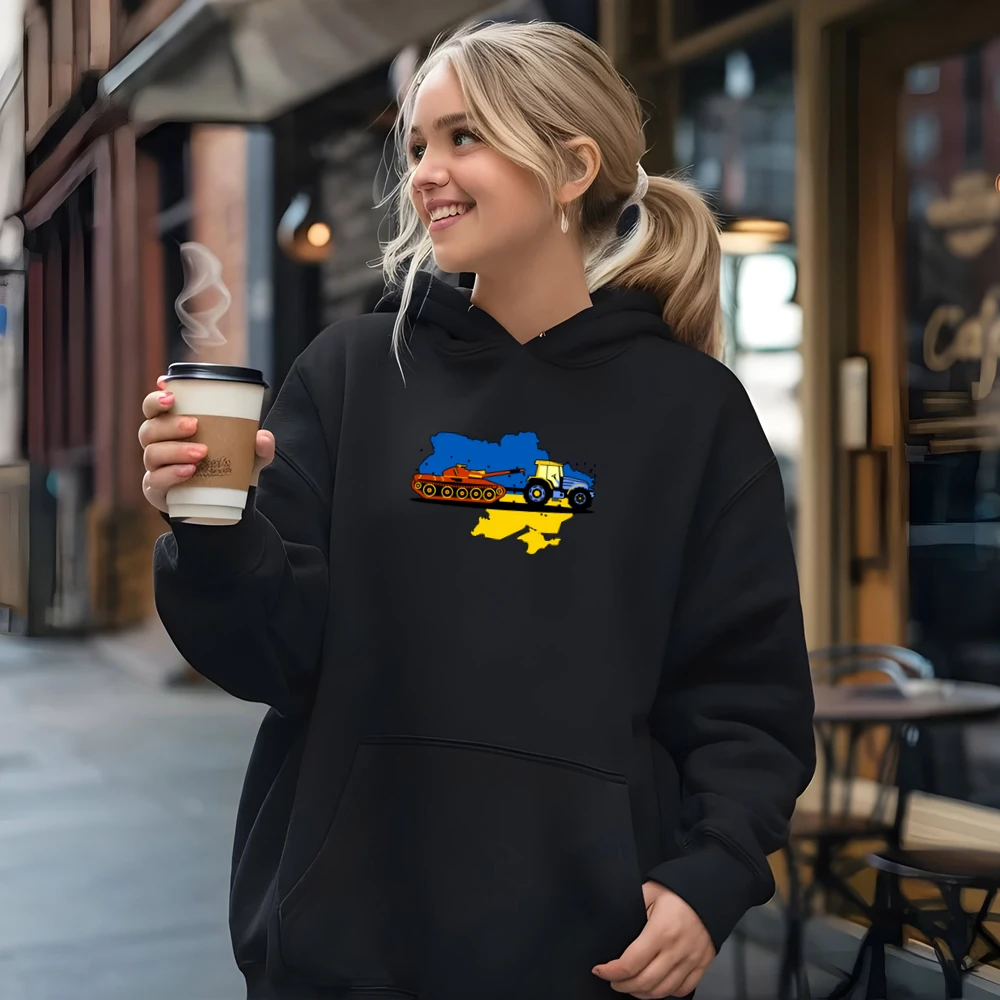 Ukraine Tractor Pulls Russian Tank