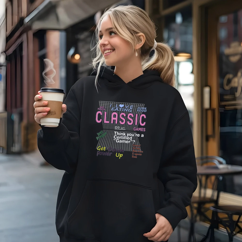 I Love Eating Junk Food And Playing Classic Game