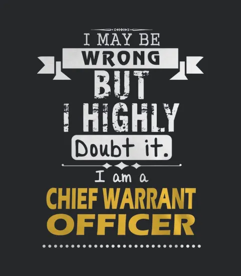 Chief Warrant Officer Dout It