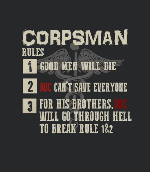 Corpsman Rules Devil Doc 8404