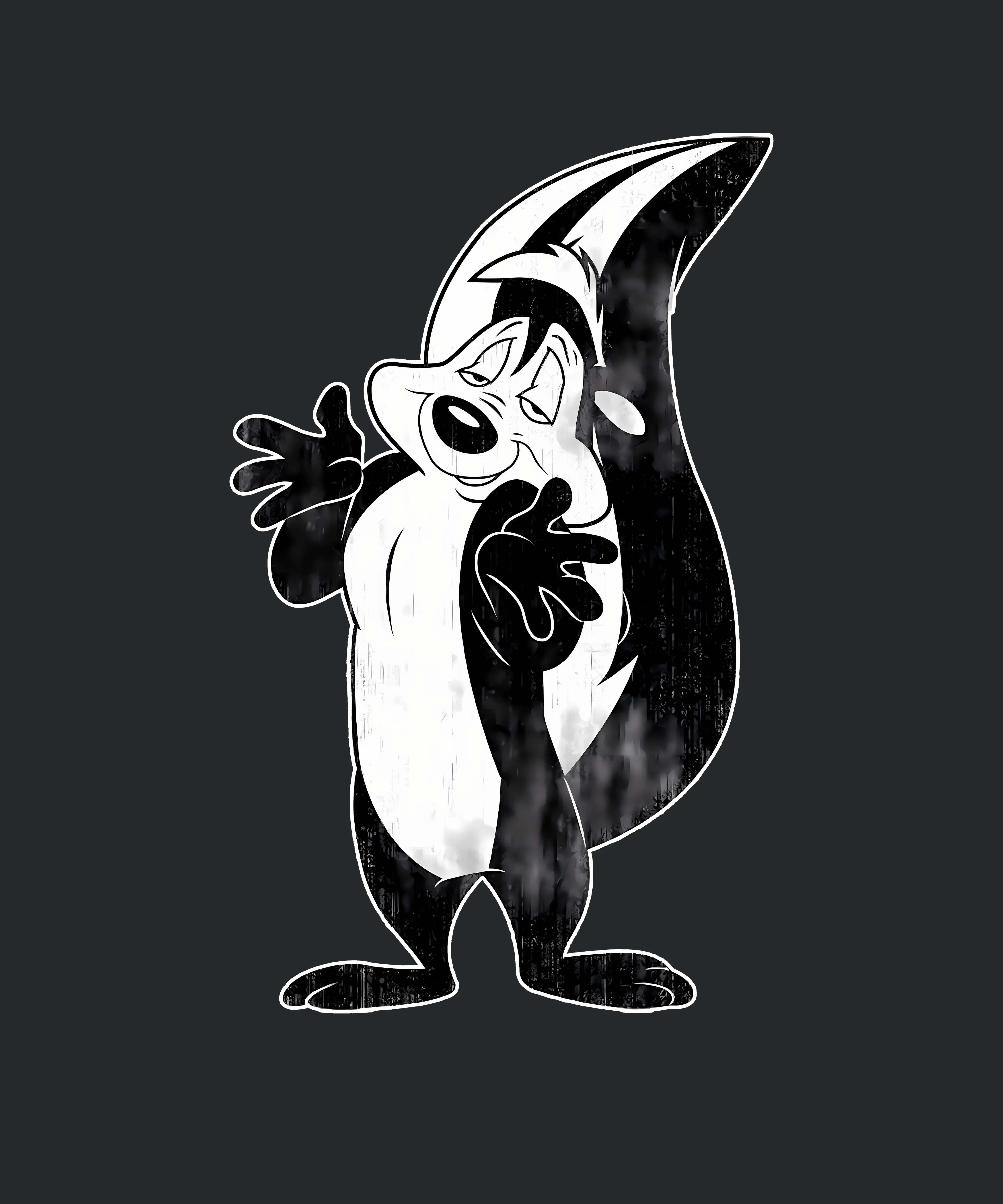 Pepe Le Pew Vintage Portrait