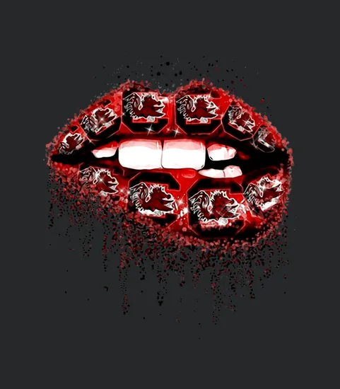 South Carolina Gamecocks Lips