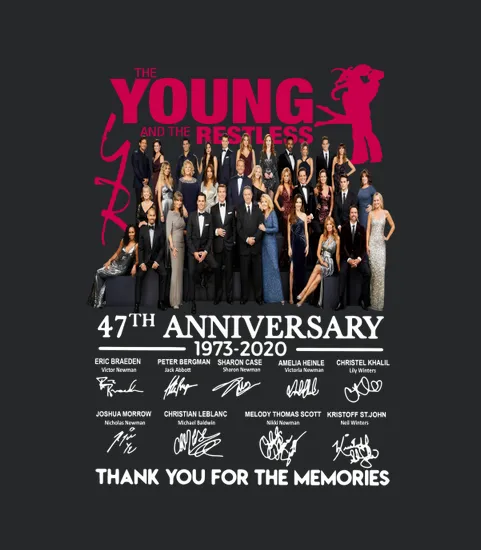 The Young And The Restless 47th Anniversary Thank You For The Memories Signatures