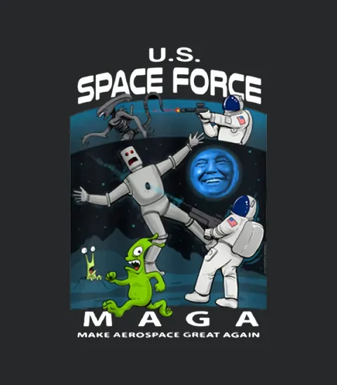 Us Space Force Maga Make Aerospace Great Again Hot