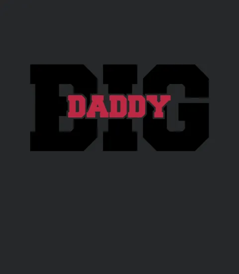 Vintage Big Daddy In Red Logo