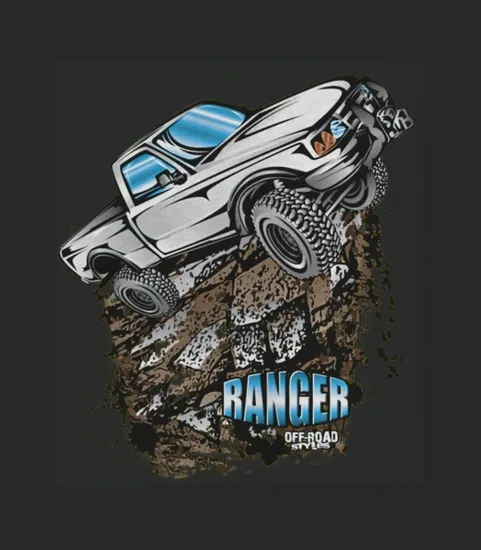 White Ford Ranger