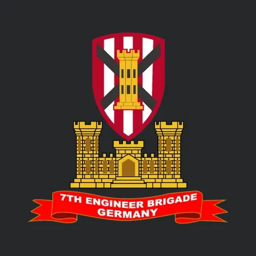Army 7th Engineer Brigade 1969 Germany Eng Br Ribb