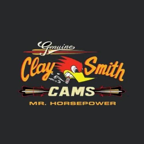 Clay Smith Genuine Cams Vintage Logo Mr Horsepower Hot Rod Racing