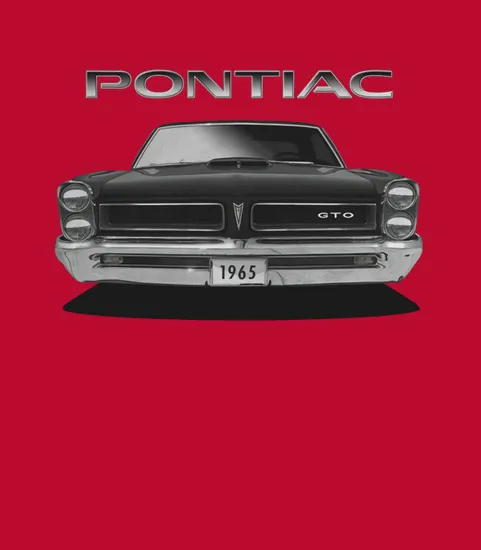 1965 Pontiac Gto Front Black