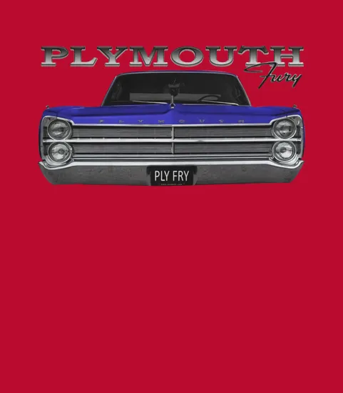 1967 Plymouth Fury Front Blue