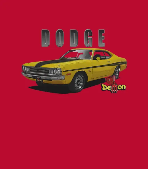 1972 Dodge Dart Demon Yellow