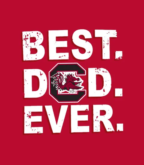 Best Dad Ever South Carolina Gamecocks Fathers Day