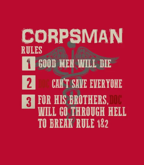 Corpsman Rules Devil Doc 8404