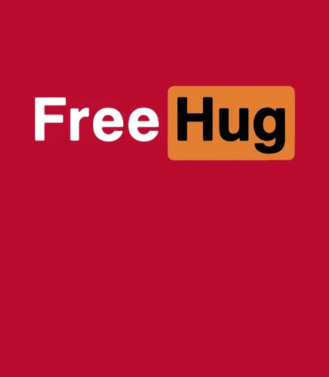 Free Hugs Pornhub Logo Parody