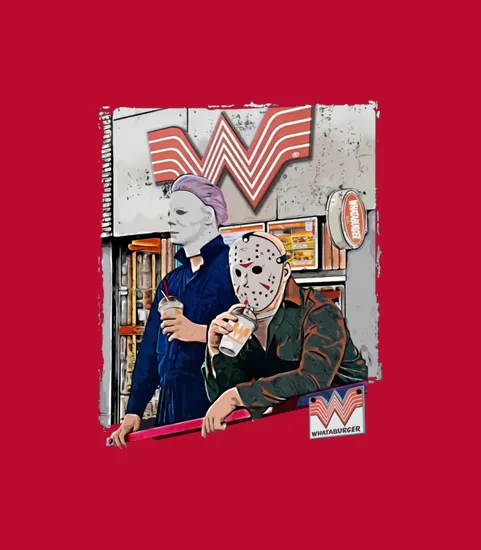 Michael Myers And Jason Voorhees Drink Whataburger