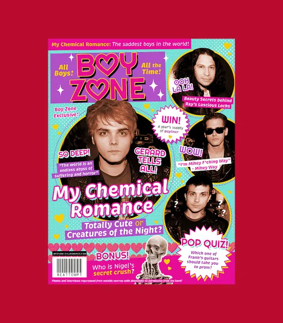 My Chemical Romance Boy Zone