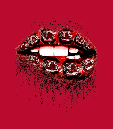 South Carolina Gamecocks Lips