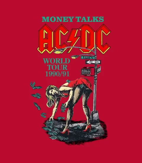 2 Side Acdc Money Talks 1990