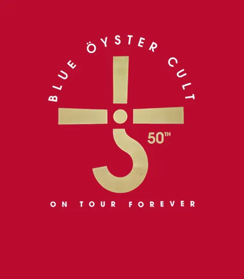 2 Side Limited Edition Blue Oyster Cult 50th Anniversary