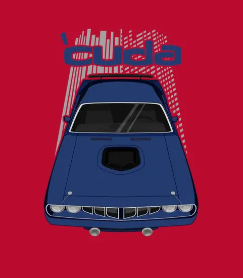 Plymouth Barracuda 1971 Blue