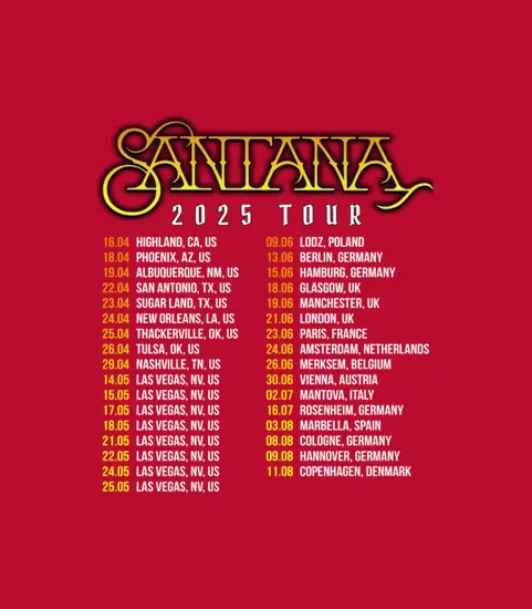 Santana Tour 2025
