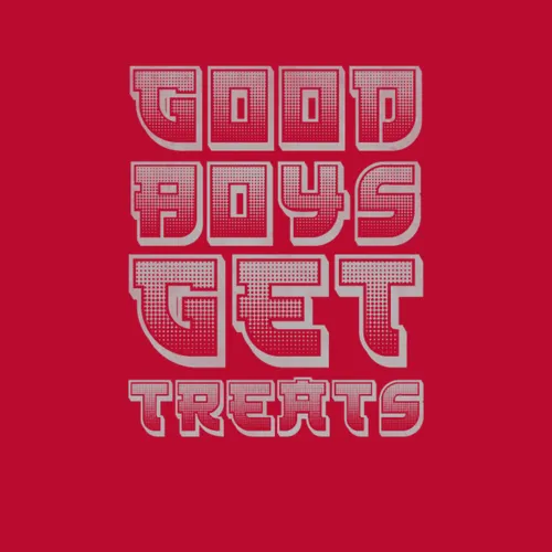 Good Boys Get Treats Vintage