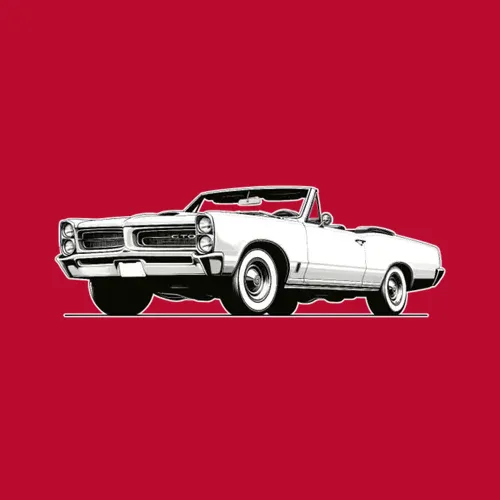 Vintage 1964 Pontiac Gto Convertible Classic Car A