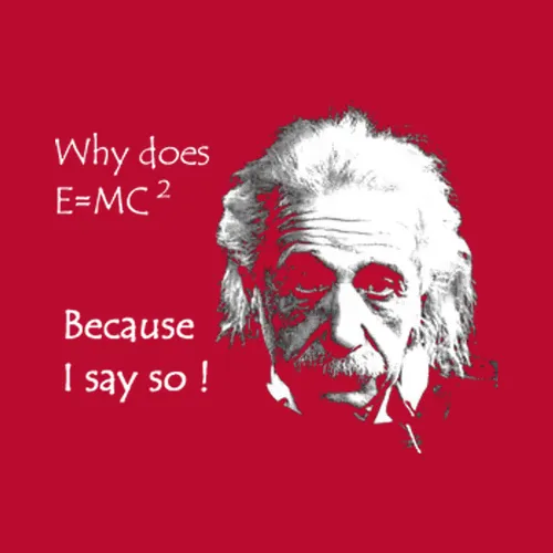 Albert Einstein Science Funny