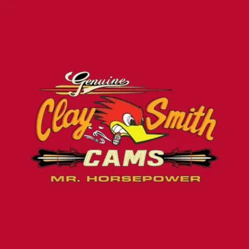 Clay Smith Genuine Cams Vintage Logo Mr Horsepower Hot Rod Racing